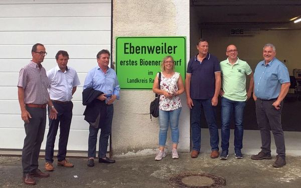 Bioenergiedorf Ebenweiler als „Ort voller Energie“ ausgezeichnet